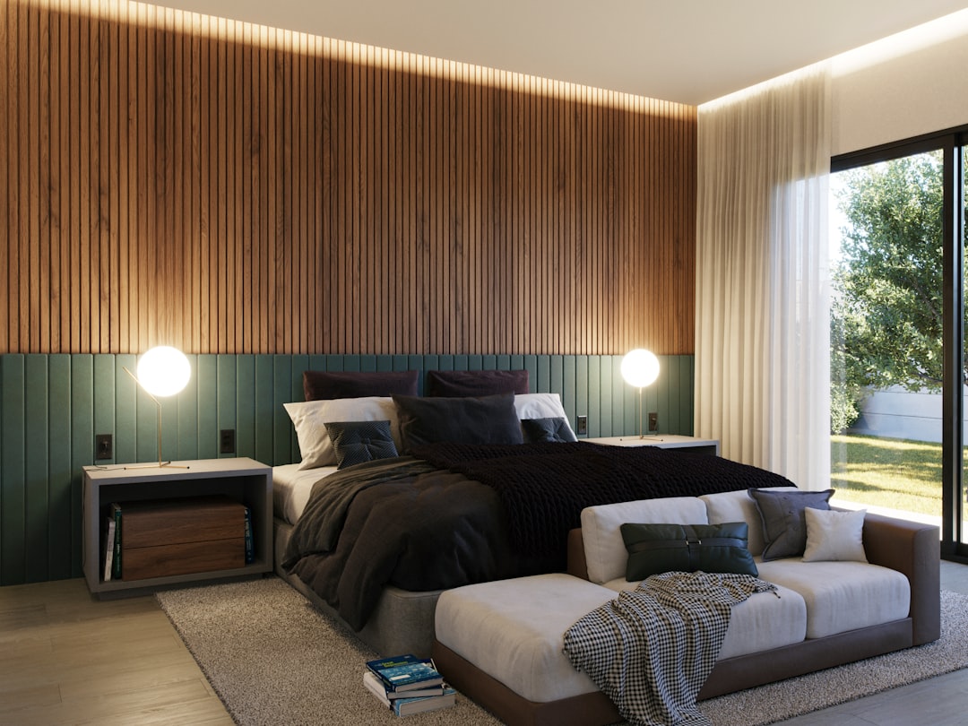 Gezellige en praktische verlichting met een slaapkamer lamp